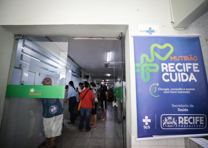 A institui&ccedil;&atilde;o de sa&uacute;de faz parte dos hospitais que firmaram parceria com a Prefeitura do Recife para participar do Mutir&atilde;o Recife Cuida./DIVULGA&Ccedil;&Atilde;O
