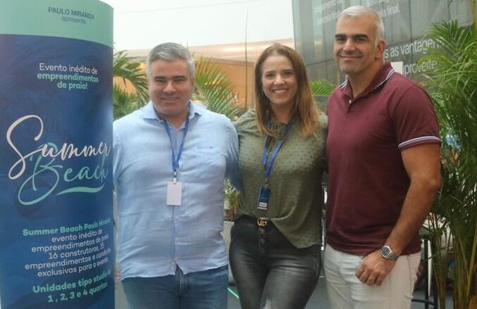 Paulo Miranda Filho (à esquerda), Renata Miranda (centro) e Jose Maria Miranda (à direita)/foto: Divulgação