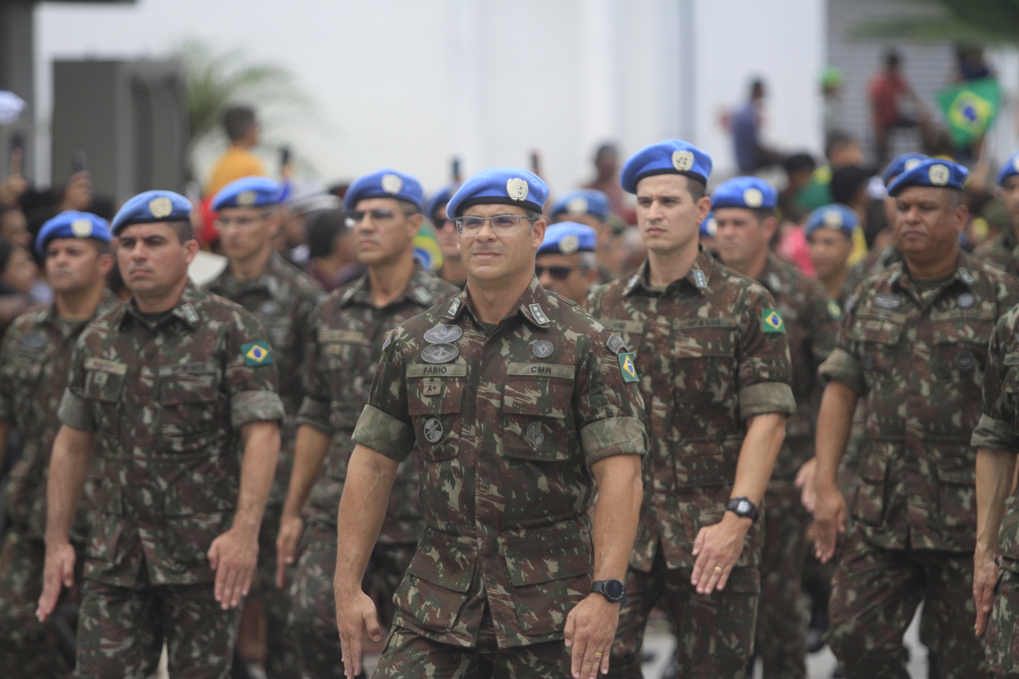 Militares da Força da Paz, os boinas azuis