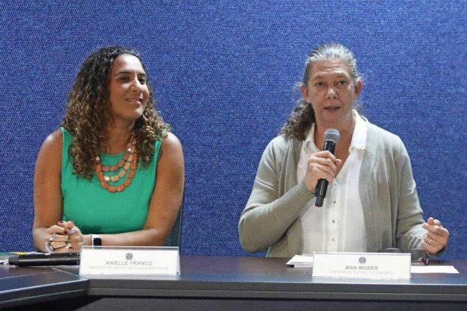 A ministra de Igualdade Racial, Anielle Franco, prestou homenagem à colega demitida, Ana Moser, nas redes sociais/foto: Reprodução