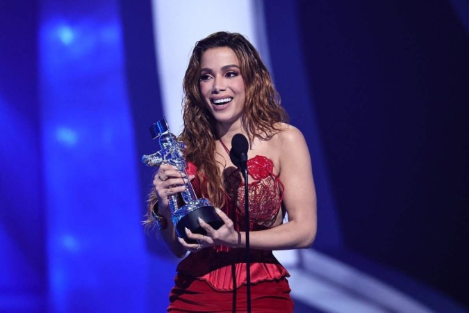 Pelo segundo ano consecutivo, Anitta concorrer&aacute; na categoria de 'Melhor Clipe Latino'/foto:  Theo Wargo/GETTY IMAGES NORTH AMERICA/Getty Images via AFP