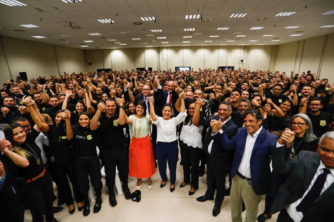 Governadora dá posse a policiais penais/Miva Filho/Secom