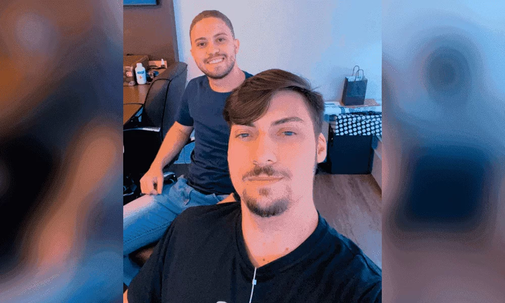 Jair Renan Bolsonaro é conhecido como o "filho 04" do ex-presidente Bolsonaro/foto: Reprodução