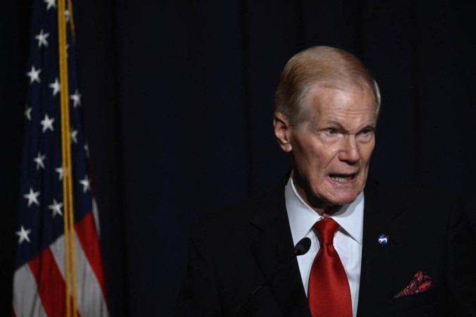 O administrador da NASA, Bill Nelson, falou durante um briefing da NASA sobre fenômenos anômalos não identificados (UAP) na sede da NASA em Washington/foto: Andrew Caballero-Reynolds/AFP O administrador da NASA, Bill Nelson, falou durante um briefing da NASA sobre fenômenos anômalos não identificados (UAP) na sede da NASA em Washington/foto: Andrew Caballero-Reynolds/AFP