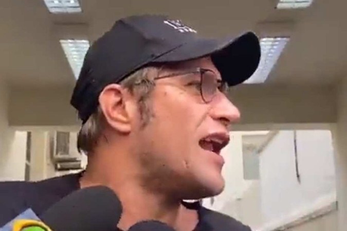 Diego Alemão foi detido na madrugada desta terça-feira (26/9) por porte ilegal de arma de fogo/Reprodução/Redes sociais/@diretodomiolo Diego Alemão foi detido na madrugada desta terça-feira (26/9) por porte ilegal de arma de fogo/Reprodução/Redes sociais/@diretodomiolo