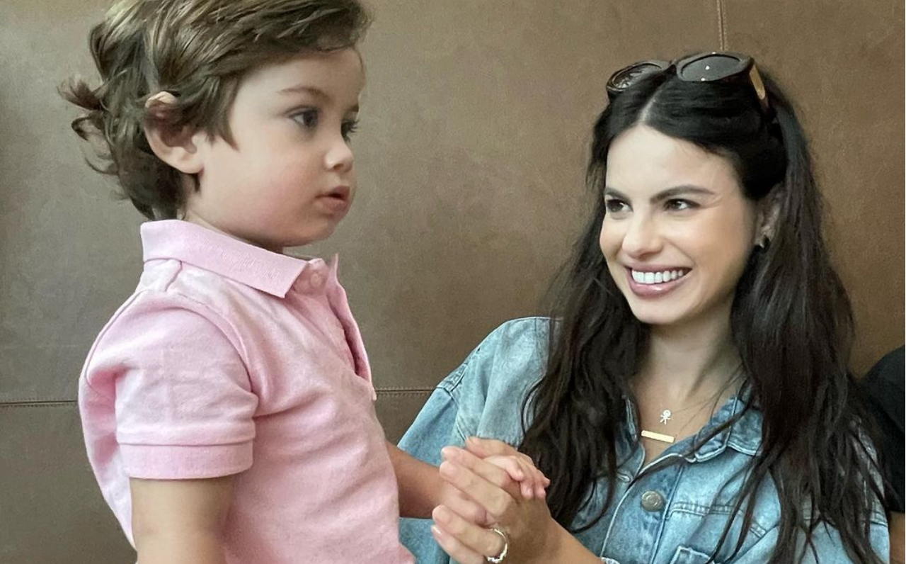 Atriz usou o instagram para comunicar sobre a saúde do filho