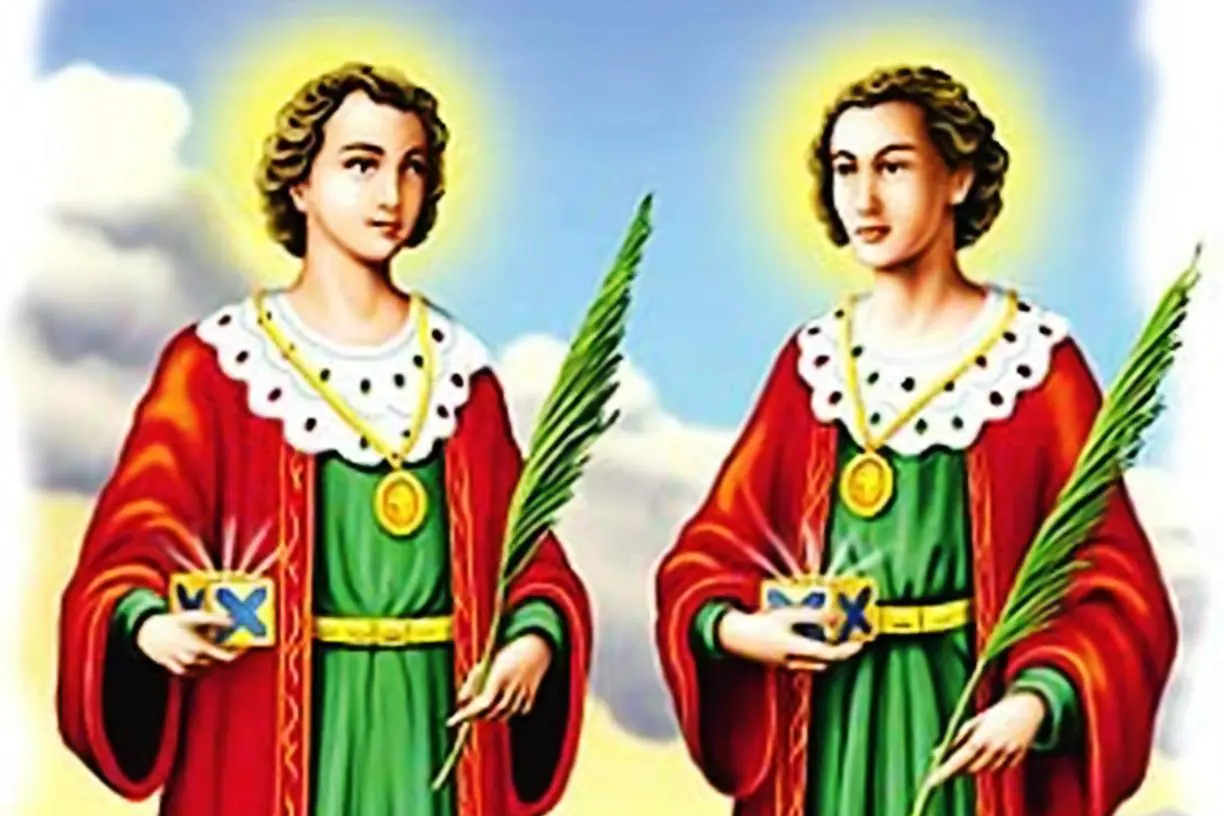 Para o catolicismo, não havia nenhuma ligação entre os irmãos e as crianças ou a distribuição de doces/Reprodução Para o catolicismo, não havia nenhuma ligação entre os irmãos e as crianças ou a distribuição de doces/Reprodução