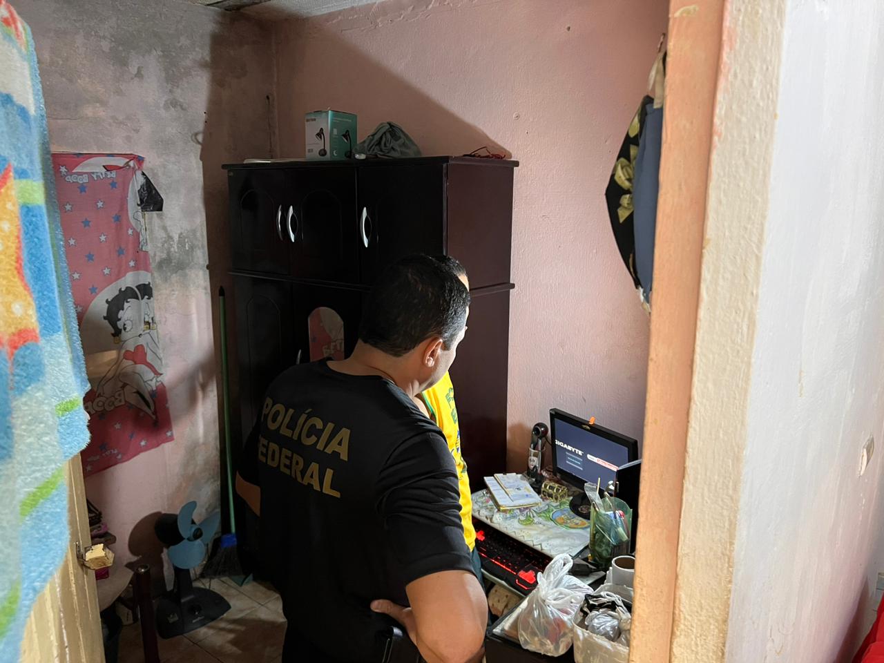 Policias federais fizeram três ações para combater violência contra crianças/Foto: Divulgação/PF Policias federais fizeram três ações para combater violência contra crianças/Foto: Divulgação/PF
