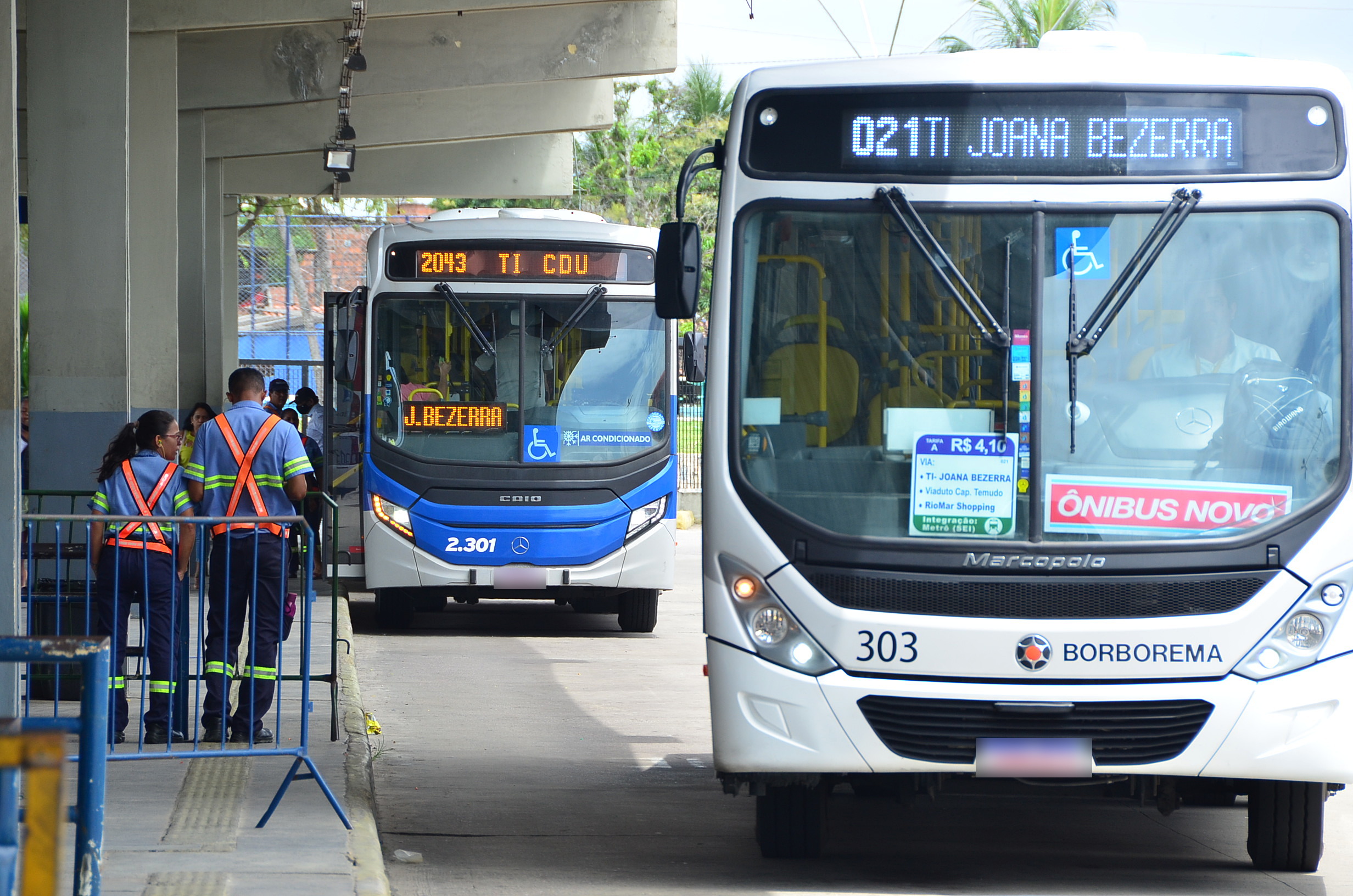 O sistema permite que o passageiros mude de ônibus ou embarque no metrô, dentro do período de duas horas/Foto: Paulo Maciel/CCI