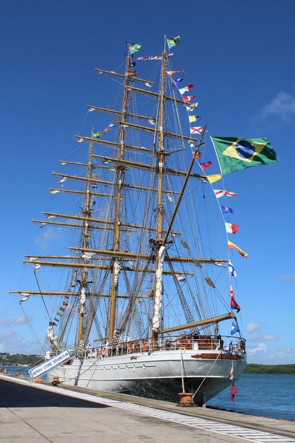 Conhecido também como Embaixada Brasileira no Mar, o navio tem a missão de representar o Brasil e a Marinha, em eventos náuticos, tanto nacionais quanto internacionais
