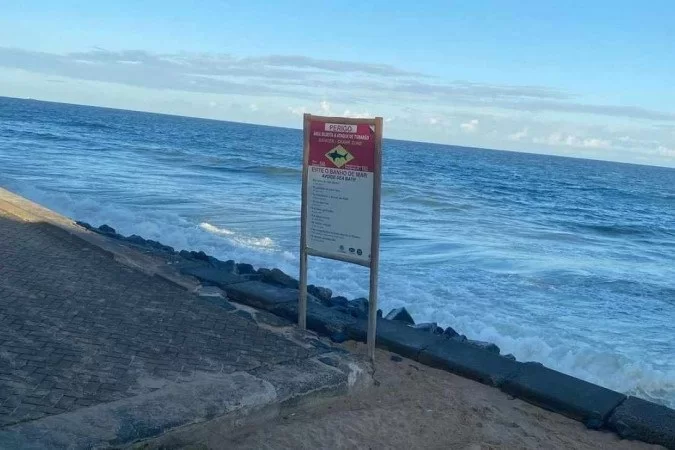 Cemit alerta para cuidados na praia neste fim de semana/Núcleo de Educação Ambiental/Divulgação