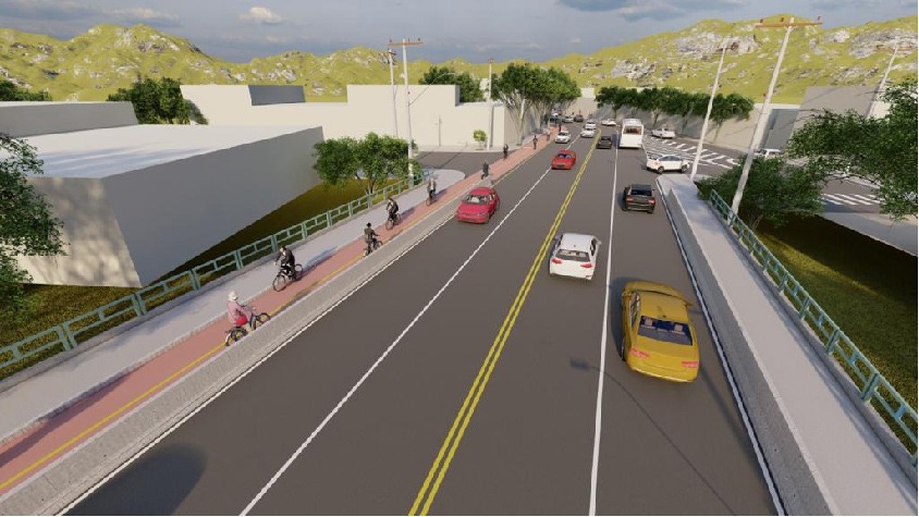 Projeto mostra como fica ficar a nova ponte 