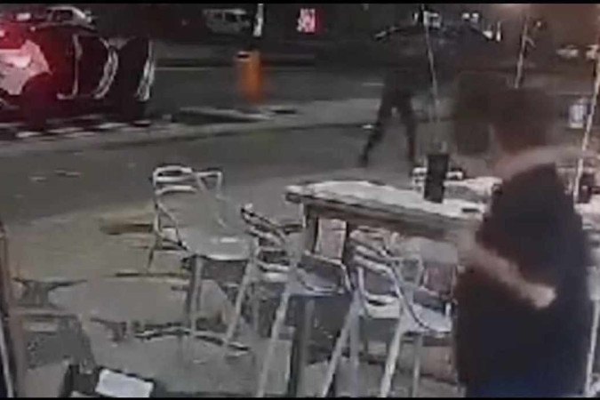 Outro ficou ferido durante ataque a tiros na Barra da Tijuca/Reprodução Outro ficou ferido durante ataque a tiros na Barra da Tijuca/Reprodução