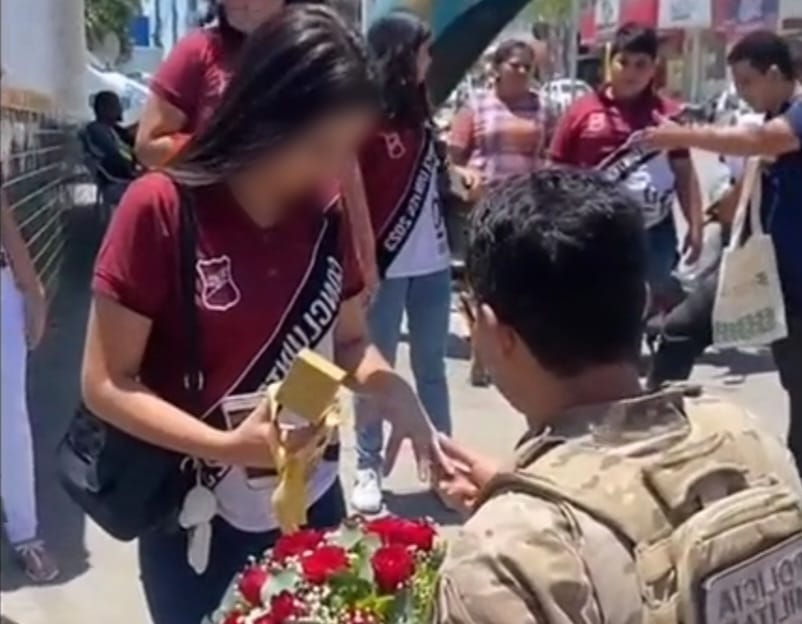 O caso chamou a atenção depois que um vídeo viralizou nas redes sociais, no sábado (7)/Foto: Reprodução/TikTok O caso chamou a atenção depois que um vídeo viralizou nas redes sociais, no sábado (7)/Foto: Reprodução/TikTok