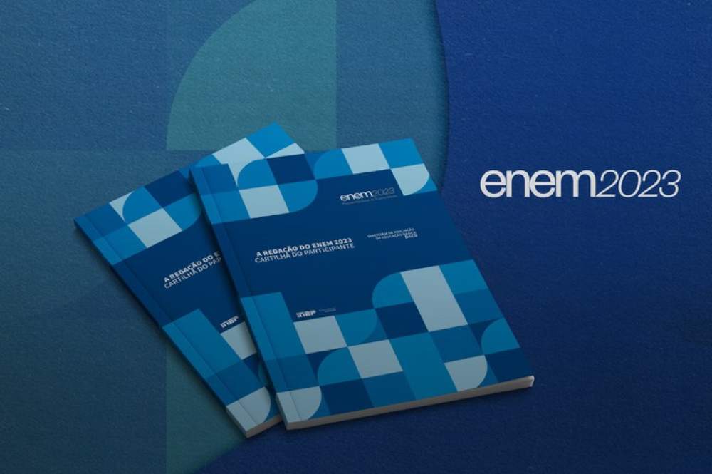 No material, o Inep apresenta exemplos comentados de redações que receberam 1000 pontos na última edição do exame/Foto: Divulgação/Governo Federal
