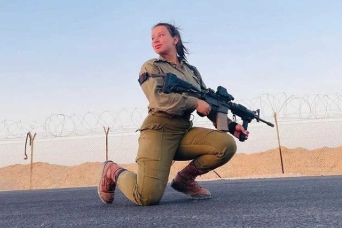 A jovem diz acreditar que o confronto seja prolongado, sendo um dos mais longos. ''Essa vai ser a guerra mais longa pela qual Israel vai passar''/crédito: Reprodução Instagram