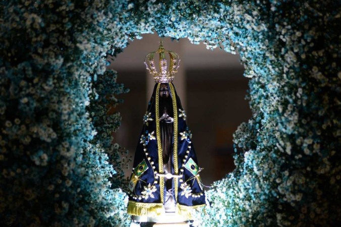 Em 12 de outubro comemora-se o dia de Nossa Senhora Aparecida/foto: Minervino Júnior/CB/D.A.Press Em 12 de outubro comemora-se o dia de Nossa Senhora Aparecida/foto: Minervino Júnior/CB/D.A.Press