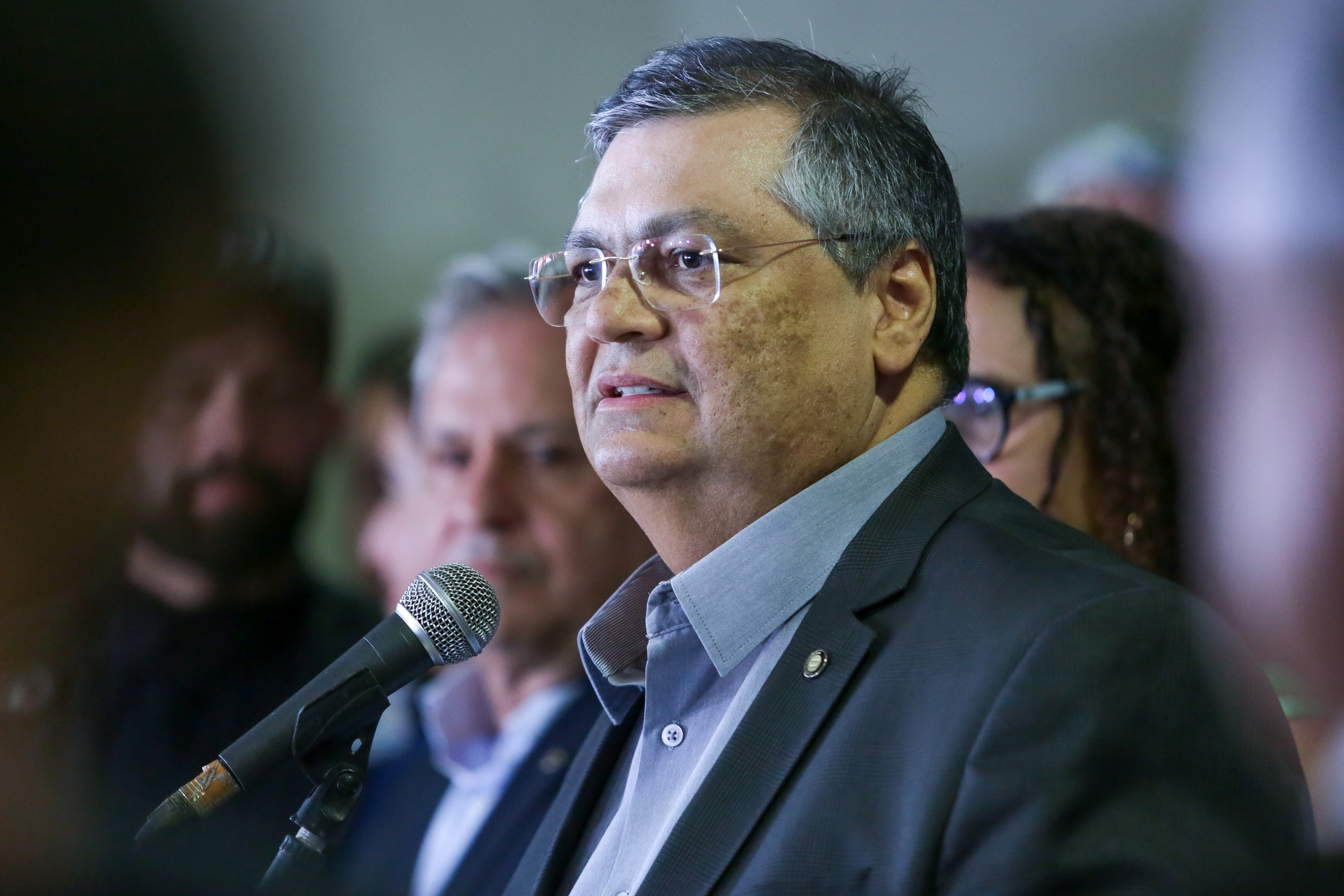 Ministro da Justiça e Segurança Pública, Flávio Dino, em evento no Recife, nesta quarta (11)/Rafael Vieira/DP Foto