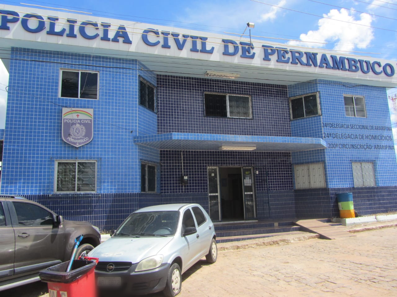 Delegacia de Araripina fica no Sertão de Pernambuco/Foto: Divulgação