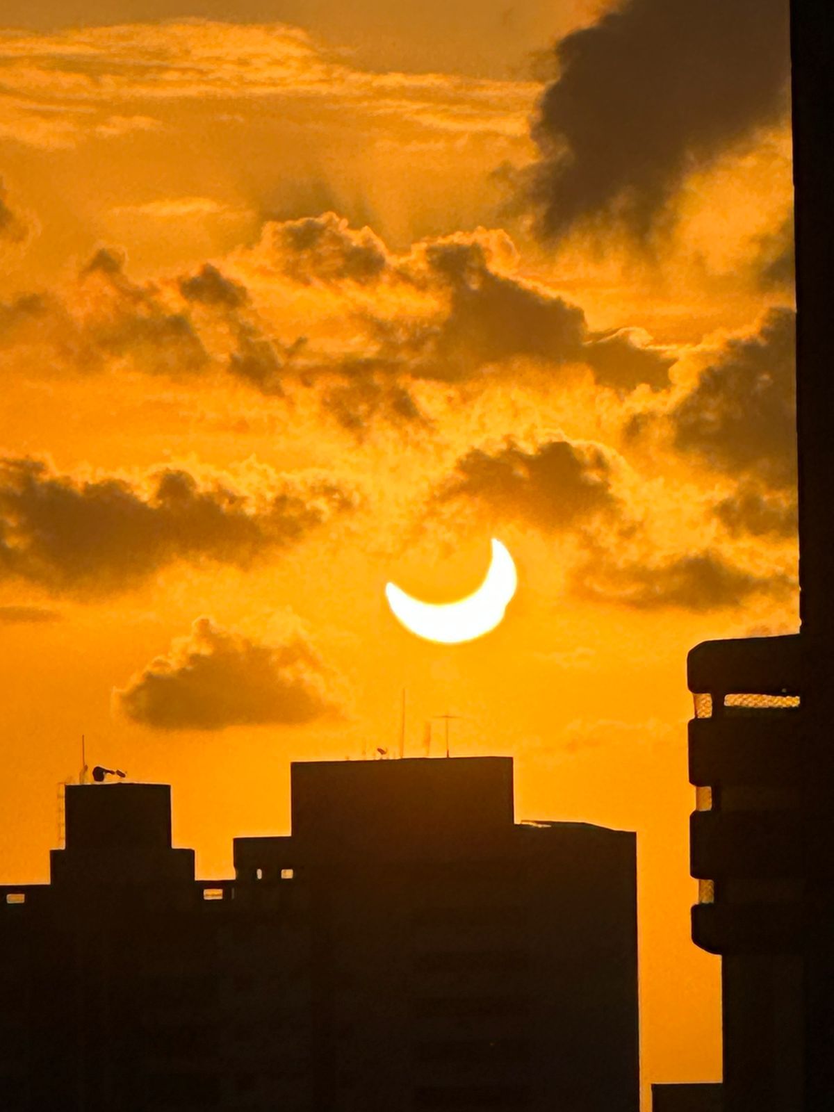 Eclipse Solar em Recife