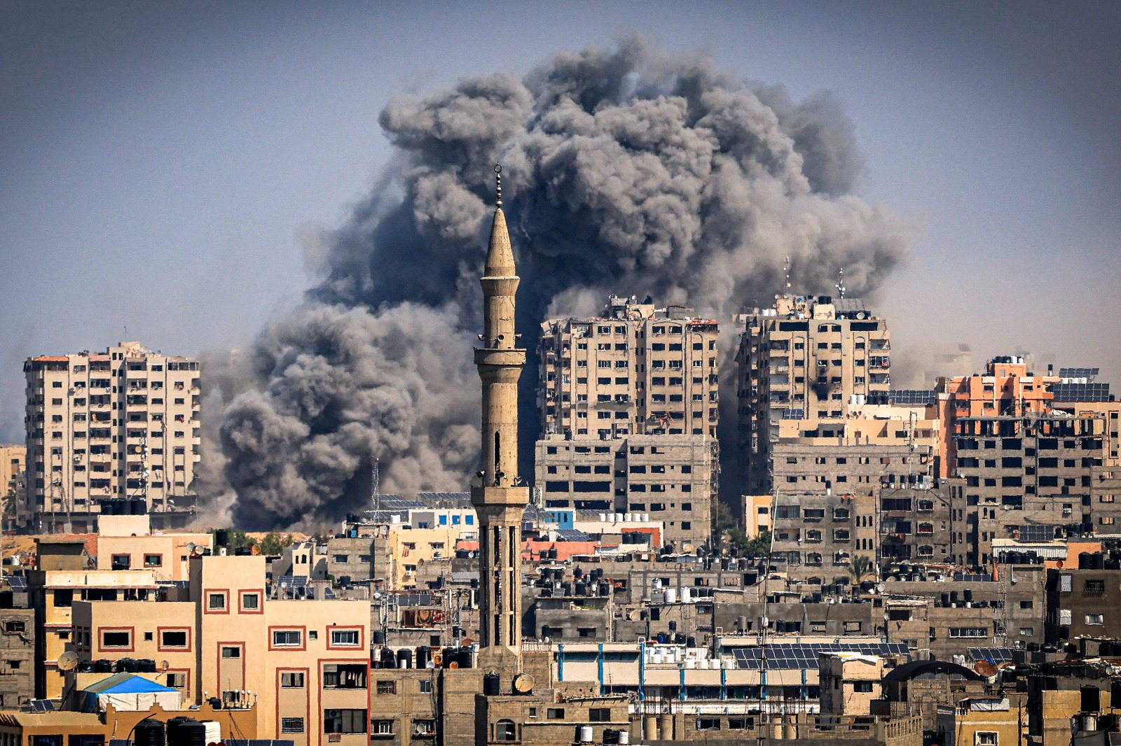 Bombardeio israelense em Gaza/Mahmud Hams / AFP