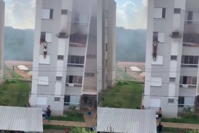 A avó da menina foi levada ao hospital após relatar dores/crédito: Reprodução/X/@rjdanojeira A avó da menina foi levada ao hospital após relatar dores/crédito: Reprodução/X/@rjdanojeira