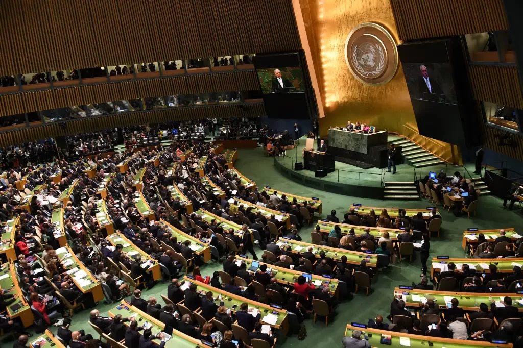 Para ser aprovada, uma resolução no Conselho necessita de pelo menos nove votos dos 15 membros do órgão/Foto: DON EMMERT/AFP/Getty Images Para ser aprovada, uma resolução no Conselho necessita de pelo menos nove votos dos 15 membros do órgão/Foto: DON EMMERT/AFP/Getty Images