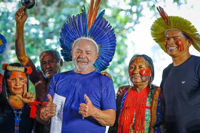 De acordo com Alexandre Padilha, Lula decidiu por vetar o marco temporal, respeitando integralmente a Constituição Brasileira, e as decisões recentes do STF/foto: Ricardo Stuckert/PR De acordo com Alexandre Padilha, Lula decidiu por vetar o marco temporal, respeitando integralmente a Constituição Brasileira, e as decisões recentes do STF/foto: Ricardo Stuckert/PR