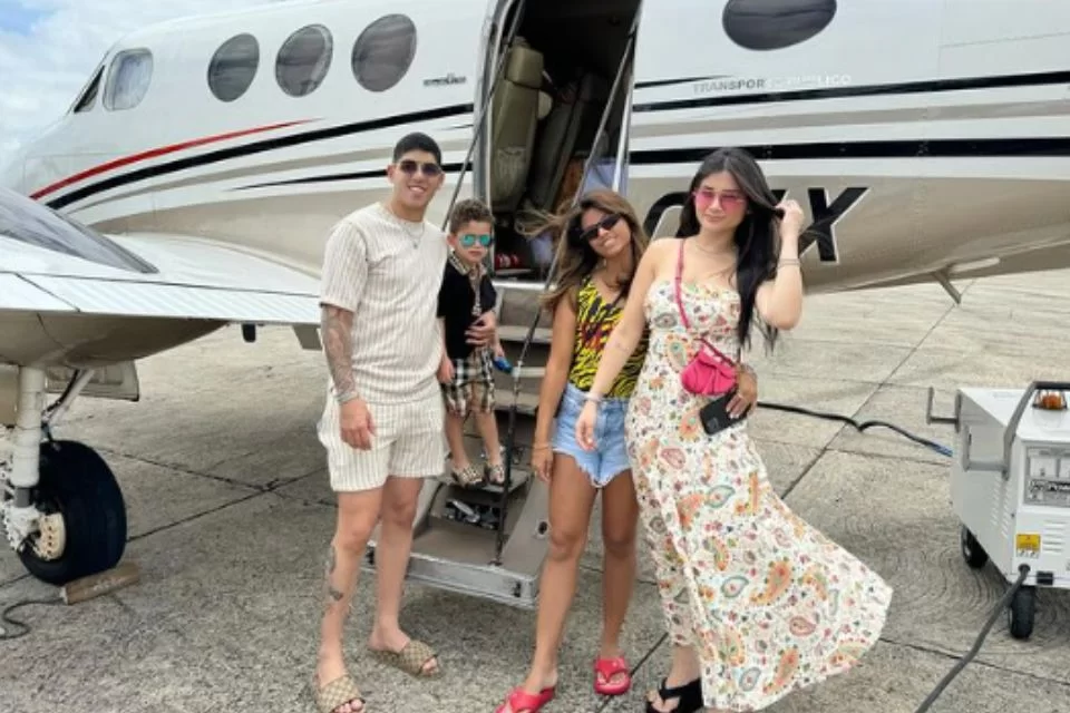 Filho mais do casal, Arthur, está internado na UTI