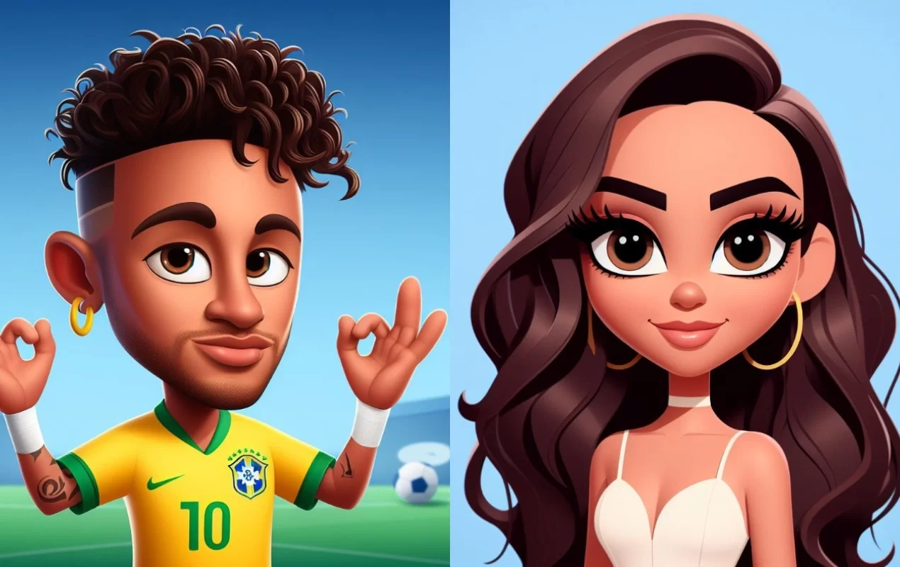 Uma das formas de criar o personagem é pelo site da Microsoft, que usa um ''robô desenhista''/Crédito: Reprodução Uma das formas de criar o personagem é pelo site da Microsoft, que usa um ''robô desenhista''/Crédito: Reprodução