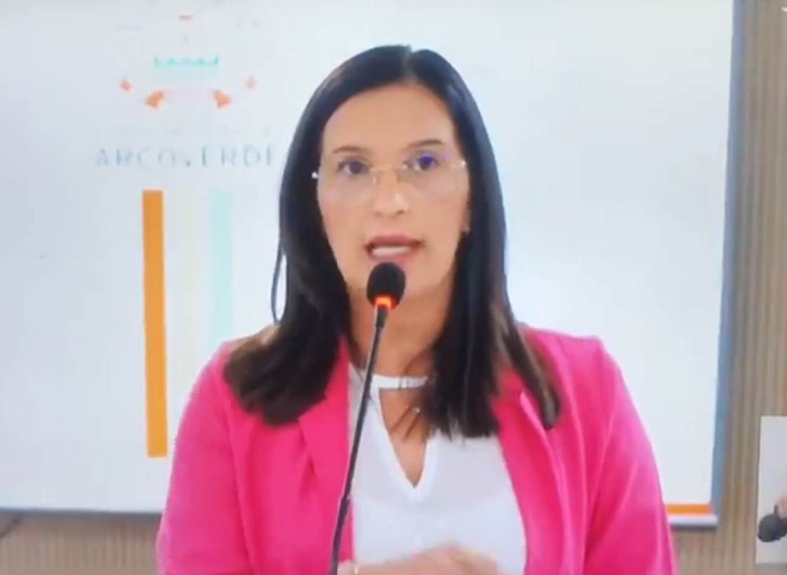 Após a fala da vereadora, o presidente da Casa repudiou as declarações/Reprodução/ Câmara dos Vereadores de Arcoverde