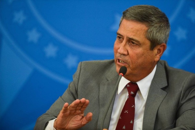 Braga Netto também esteve presente no evento de Bolsonaro no 7 de setembro