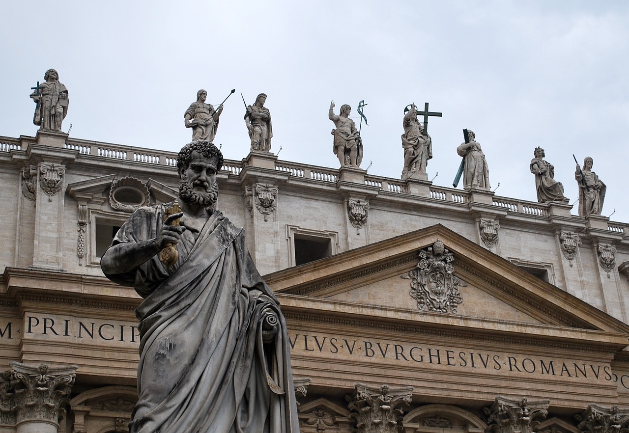 Basílica de São Pedro, no Vaticano/Cara Harris/Pixabay Basílica de São Pedro, no Vaticano/Cara Harris/Pixabay