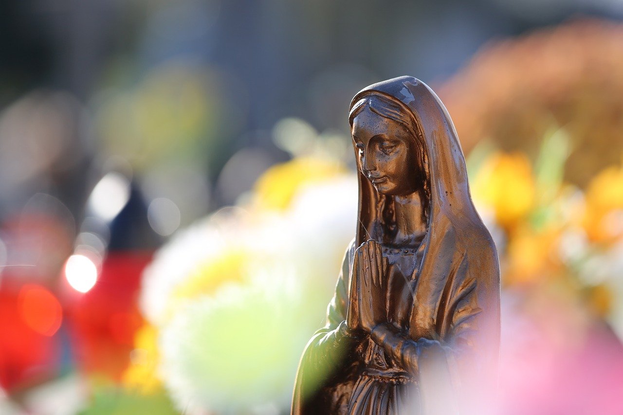 Estátua da Virgem Maria/Foto: Pixabay Estátua da Virgem Maria/Foto: Pixabay