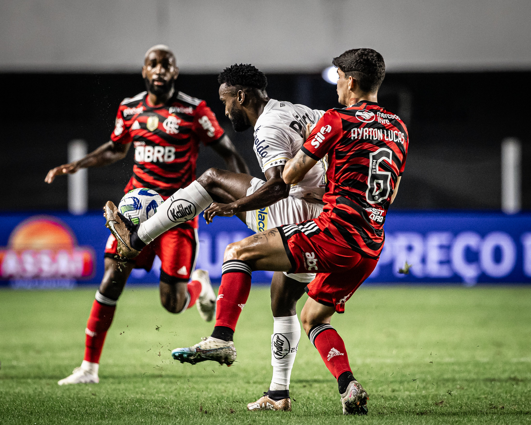 Flamengo x Santos; confira onde assitir ao vivo/Foto: Raul Baretta/ Santos FC