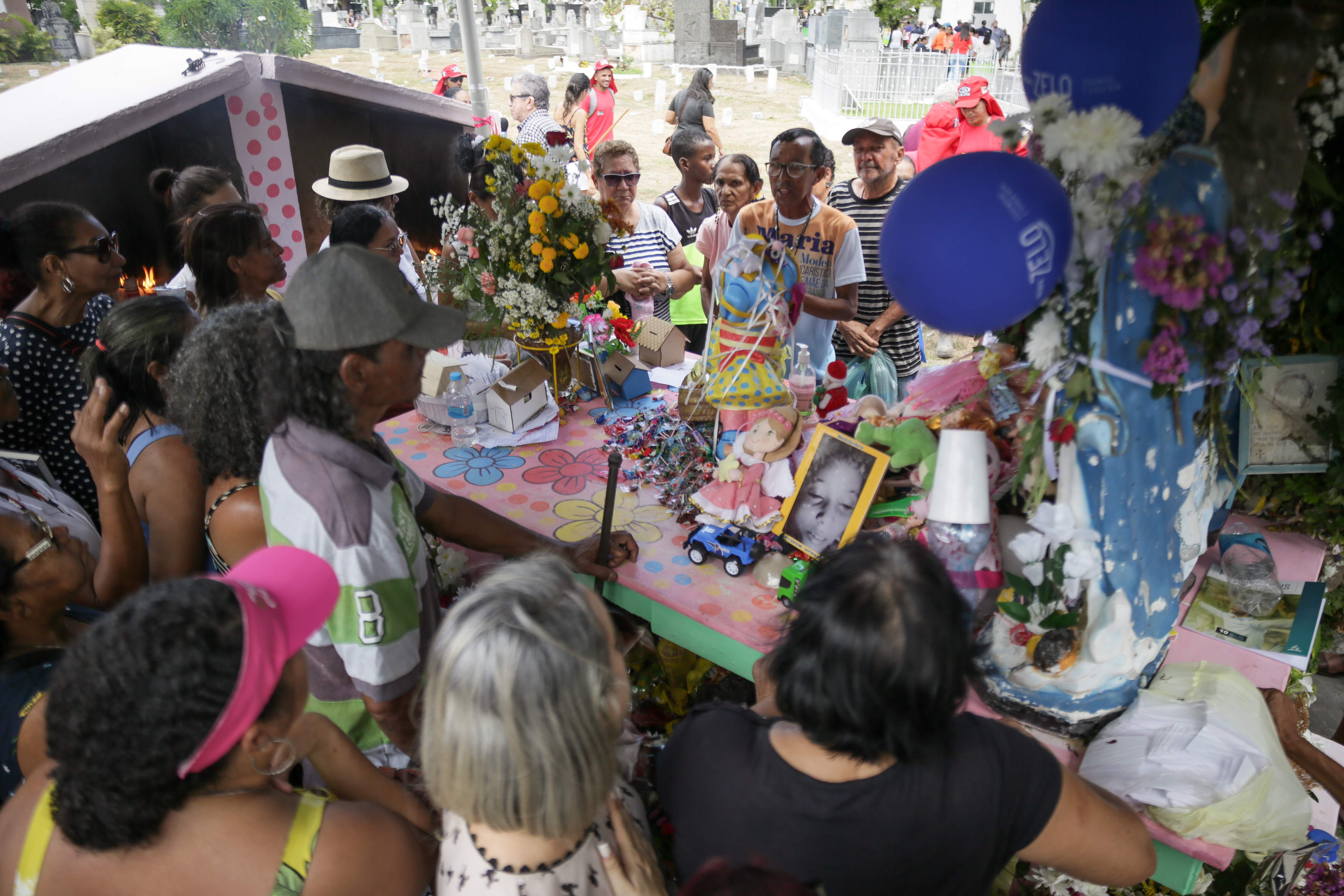 Túmulo da Menina Sem Nome/foto: Rafael Vieira/DP