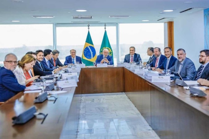 Presidente Lula comanda reunião ministerial no Palácio do Planalto para tratar da área de infraestrutura 3/11/Créditos: Ricardo Stuckert Presidente Lula comanda reunião ministerial no Palácio do Planalto para tratar da área de infraestrutura 3/11/Créditos: Ricardo Stuckert
