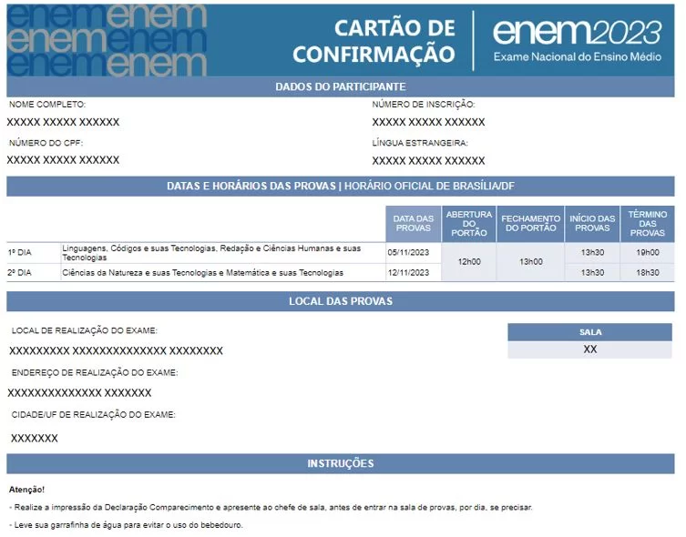A estudante, que pretende cursar Letras Língua Inglesa, conta que estranhou ao ver o local da prova/Créditos: Ministério da Educação A estudante, que pretende cursar Letras Língua Inglesa, conta que estranhou ao ver o local da prova/Créditos: Ministério da Educação