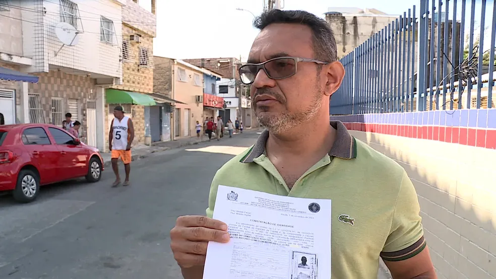 Marcos ficou sem fazer prova por causa de erro de mandado de prisão/Foto: Reprodução/Redes Sociais