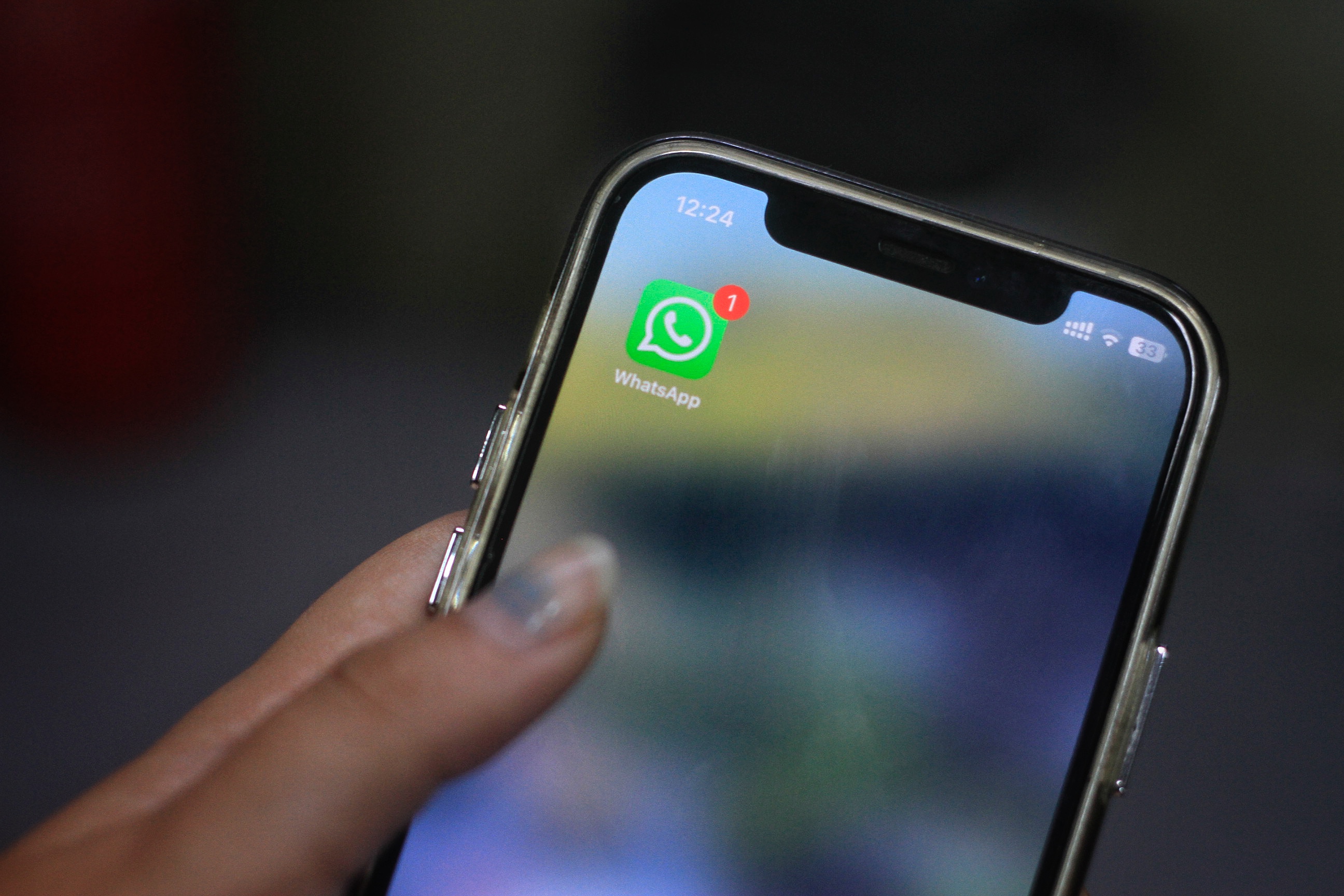 As fotos fraudadas eram compartilhadas em um grupo de aplicativo de mensagens WhatsApp, no qual estudantes da escola faziam parte/foto: Romulo Chico/Esp DP.