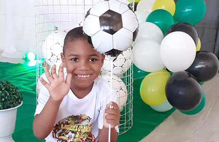 Miguel morreu aos 5 anos, no dia 2 de junho de 2020/REPRODUÇÃO/REDES SOCIAIS Miguel morreu aos 5 anos, no dia 2 de junho de 2020/REPRODUÇÃO/REDES SOCIAIS
