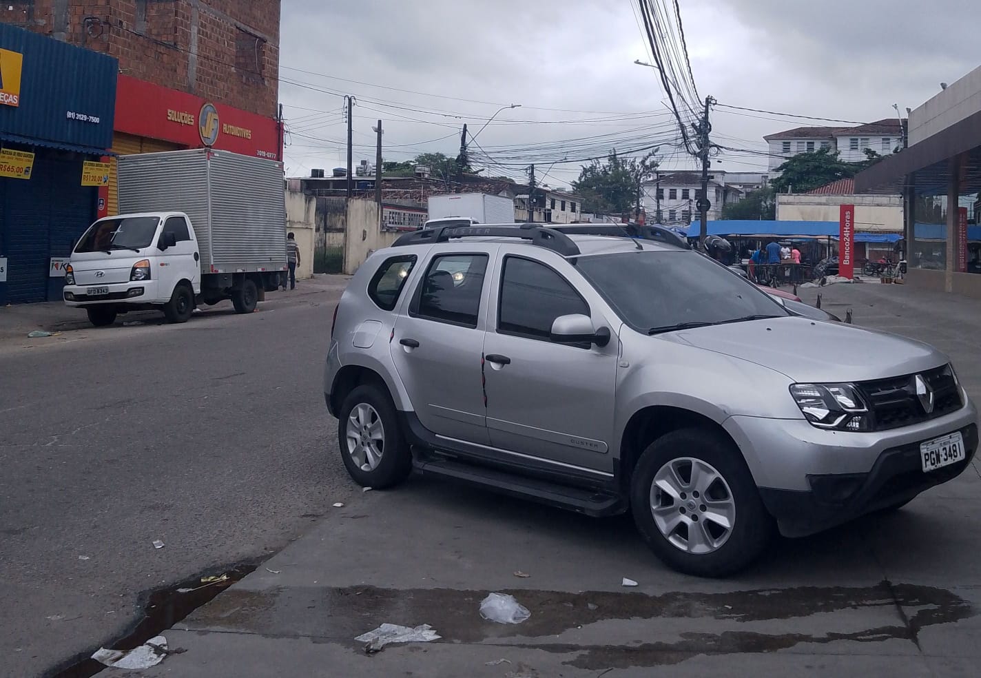Morte de PM reformado aconteceu em área de estacionamento no Cordeiro, no Recife/Foto: Wilson Maranhão/DP