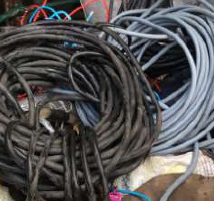 Roubo de fios elétricos é um problema grave no Grande Recife/Foto: Divulgação/PCPE Roubo de fios elétricos é um problema grave no Grande Recife/Foto: Divulgação/PCPE