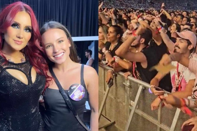 Larissa Manoela e mais famosos foram vaiados no show do RBD, no Rio de Janeiro/crédito: Reprodução Instagram Larissa Manoela e mais famosos foram vaiados no show do RBD, no Rio de Janeiro/crédito: Reprodução Instagram