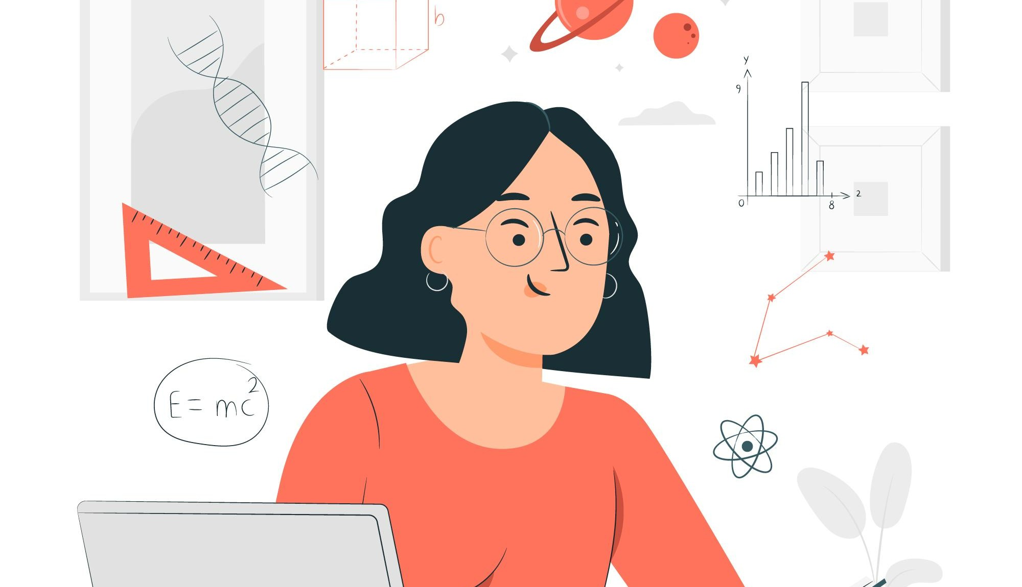 Segundo dia de prova do Enem 2023 tem questões de ciências da natureza e matemática/Storyset/Freepik Segundo dia de prova do Enem 2023 tem questões de ciências da natureza e matemática/Storyset/Freepik