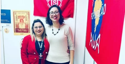 Ela foi recebida como presidente da Associação Instituto Liberdade do Amazonas/Crédito: Reprodução Ela foi recebida como presidente da Associação Instituto Liberdade do Amazonas/Crédito: Reprodução