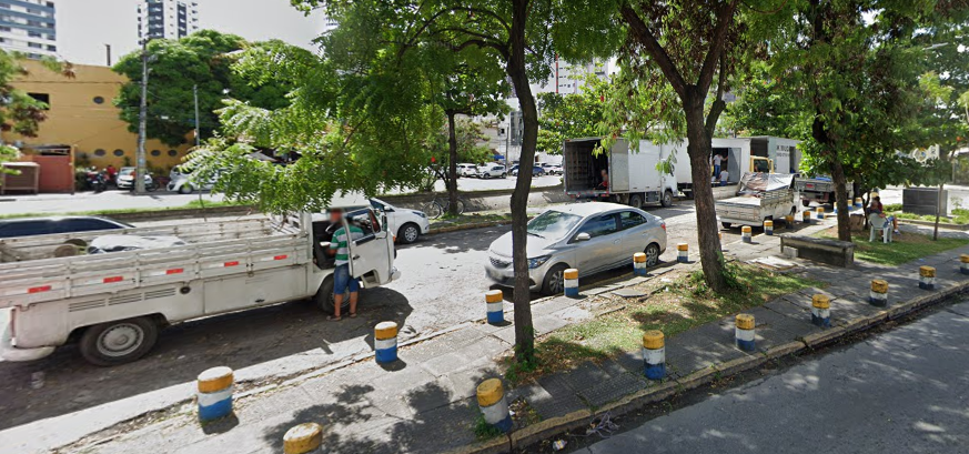 Avenida Visconde de Jequitinhonha é um dos pontos para instalação de barracas de produtos natalinos/Foto: Reprodução/Google Maps