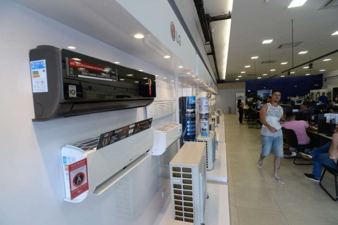 Venda de ar-condicionado e ventilador teve alta em todo o país/foto: