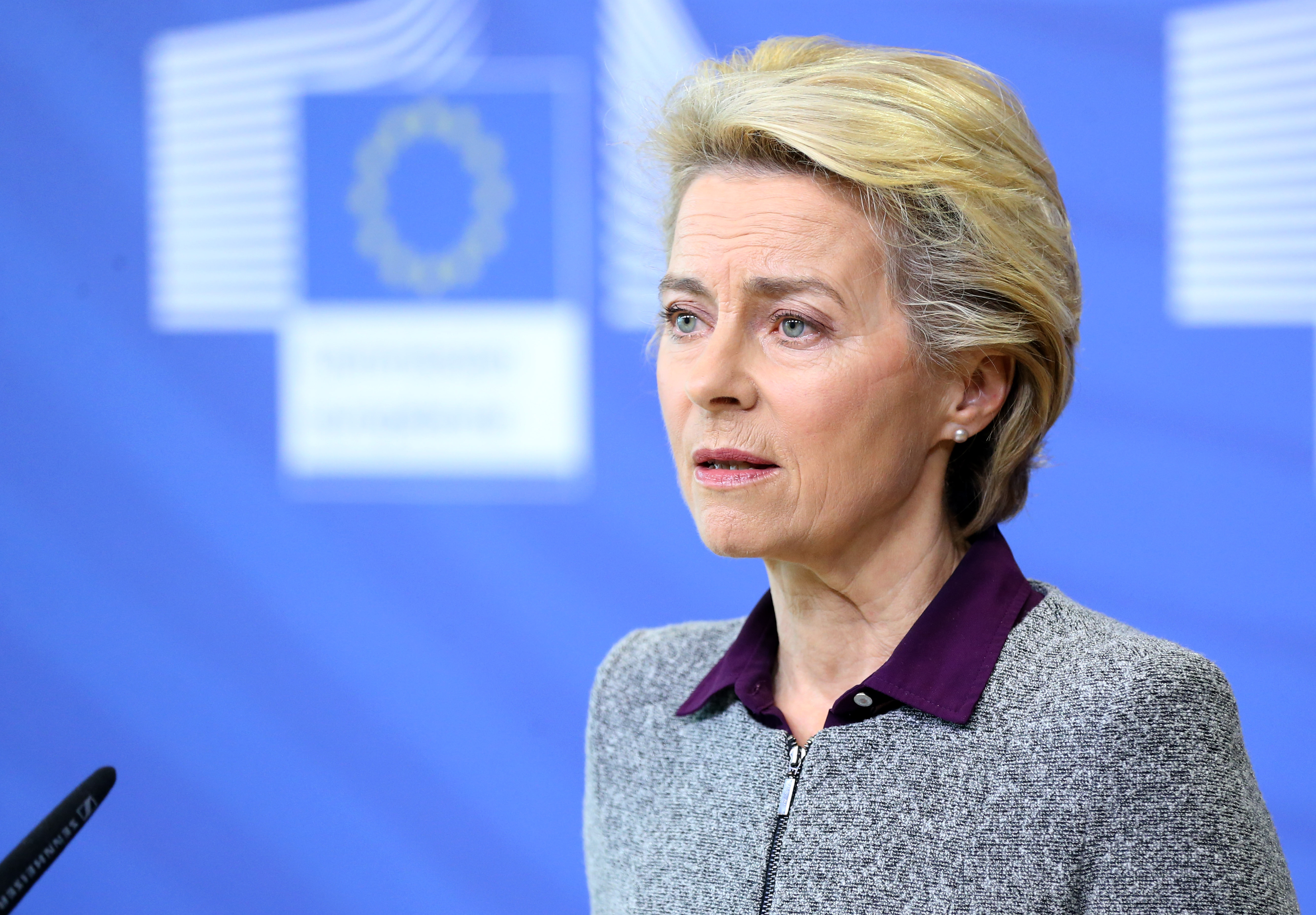 Presidente da Comissão Europeia, Ursula von der Leyen/foto: AFP Presidente da Comissão Europeia, Ursula von der Leyen/foto: AFP
