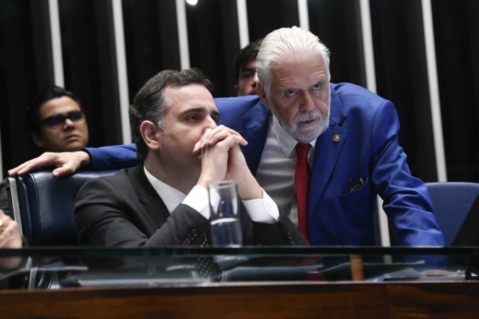 O presidente do Senado, Rodrigo Pacheco, articulou pela aprovação, que contou com o voto favorável do líder do governo na Casa, Jaques Wagner (PT-BA)/foto: Jefferson Rudy/Agência Senado O presidente do Senado, Rodrigo Pacheco, articulou pela aprovação, que contou com o voto favorável do líder do governo na Casa, Jaques Wagner (PT-BA)/foto: Jefferson Rudy/Agência Senado